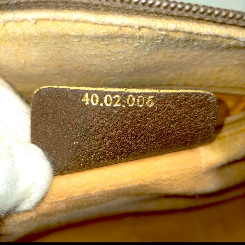 Vintage Gucci Hand Bag Sherry Line Brown PVC made in Italy 🇮🇹❤️🌹❤️🌹 - Picture 9 of 9